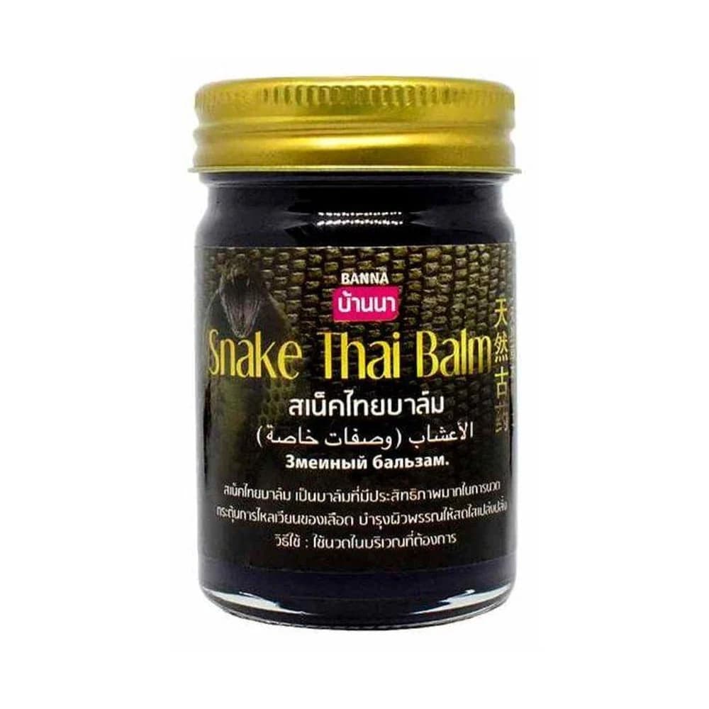 Banna Snake Thai Balm bylinný balzám 50 g
