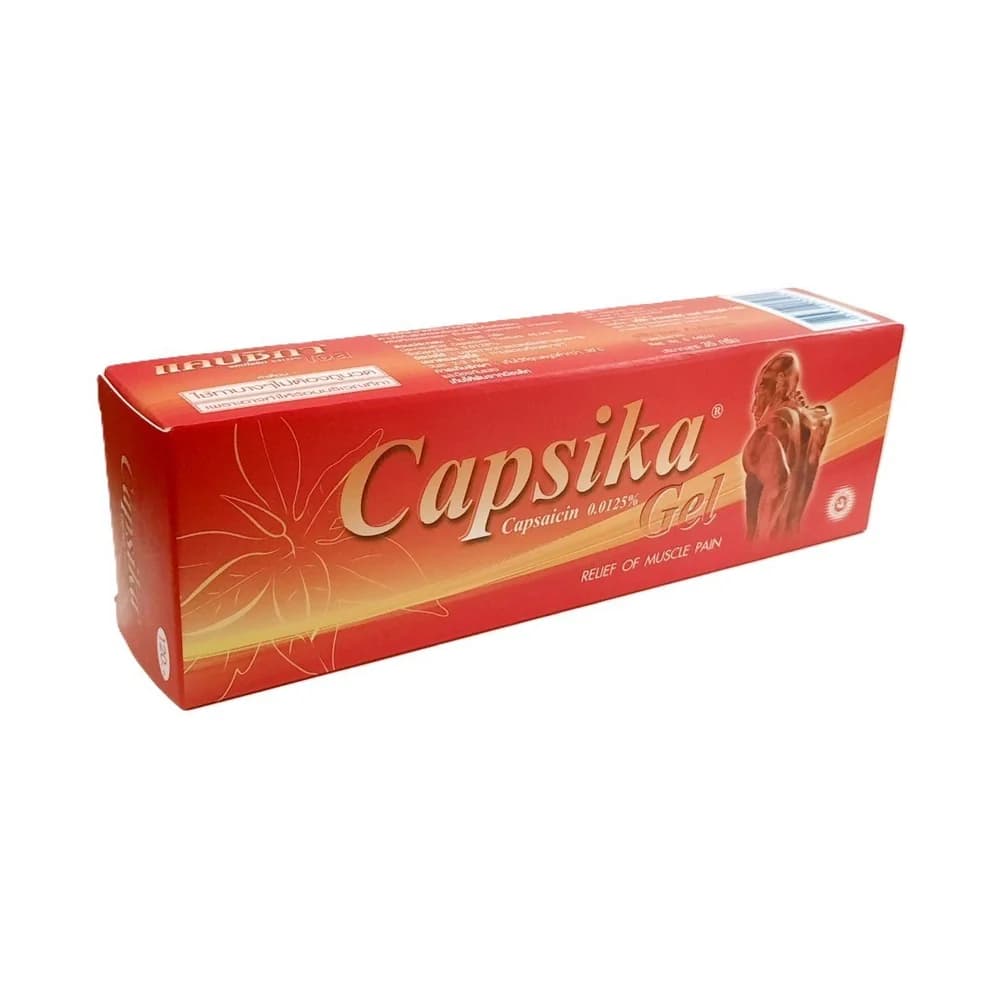 Capsika hřejivý gel s kapsaicinem 35 g