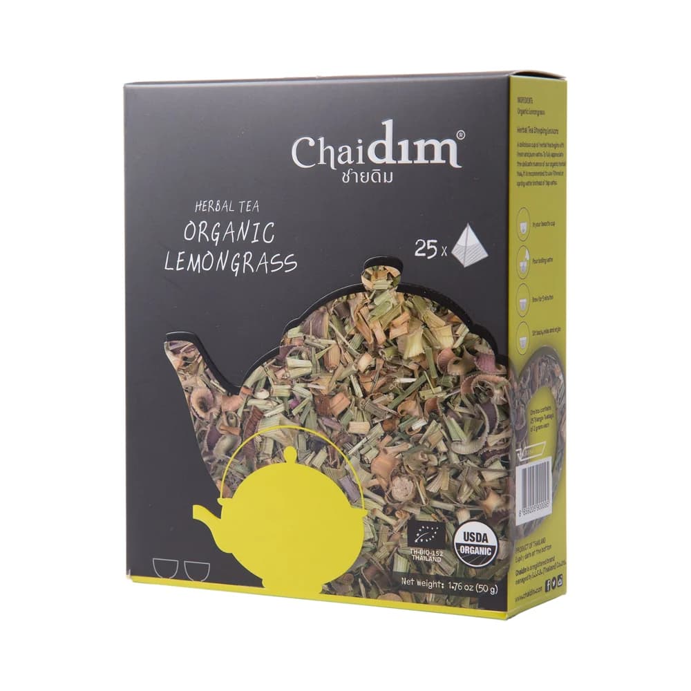 Chaidim bio čaj z citronové trávy, 25 pyramidových sáčků