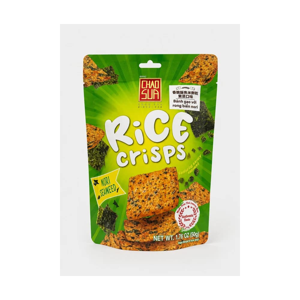 Chao Sua rýžové krekry s řasou nori 50 g
