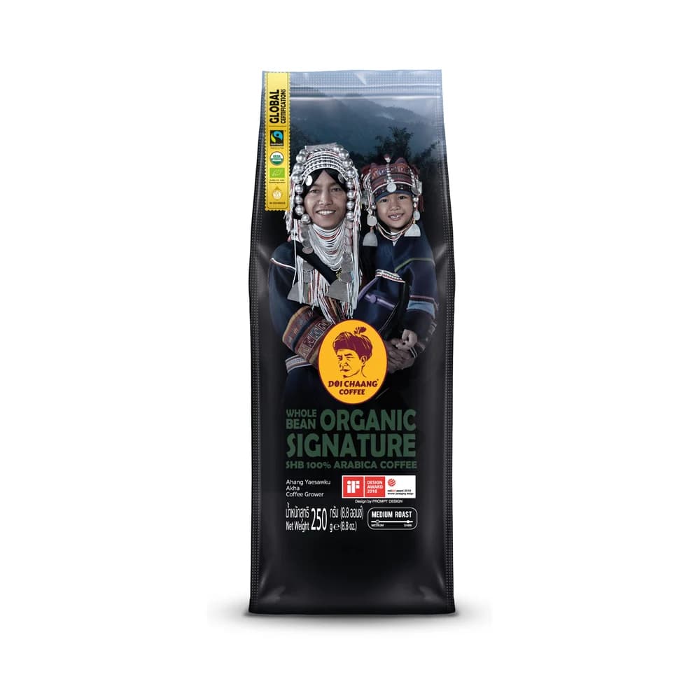 Doi Chaang káva Signature Medium Roast, zrnková 250 g