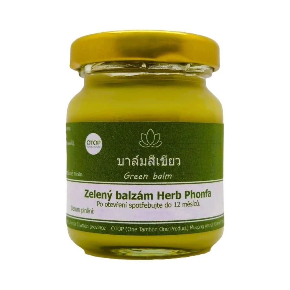 Herb Phonfa Green Balm chladivý bylinný balzám 50 g