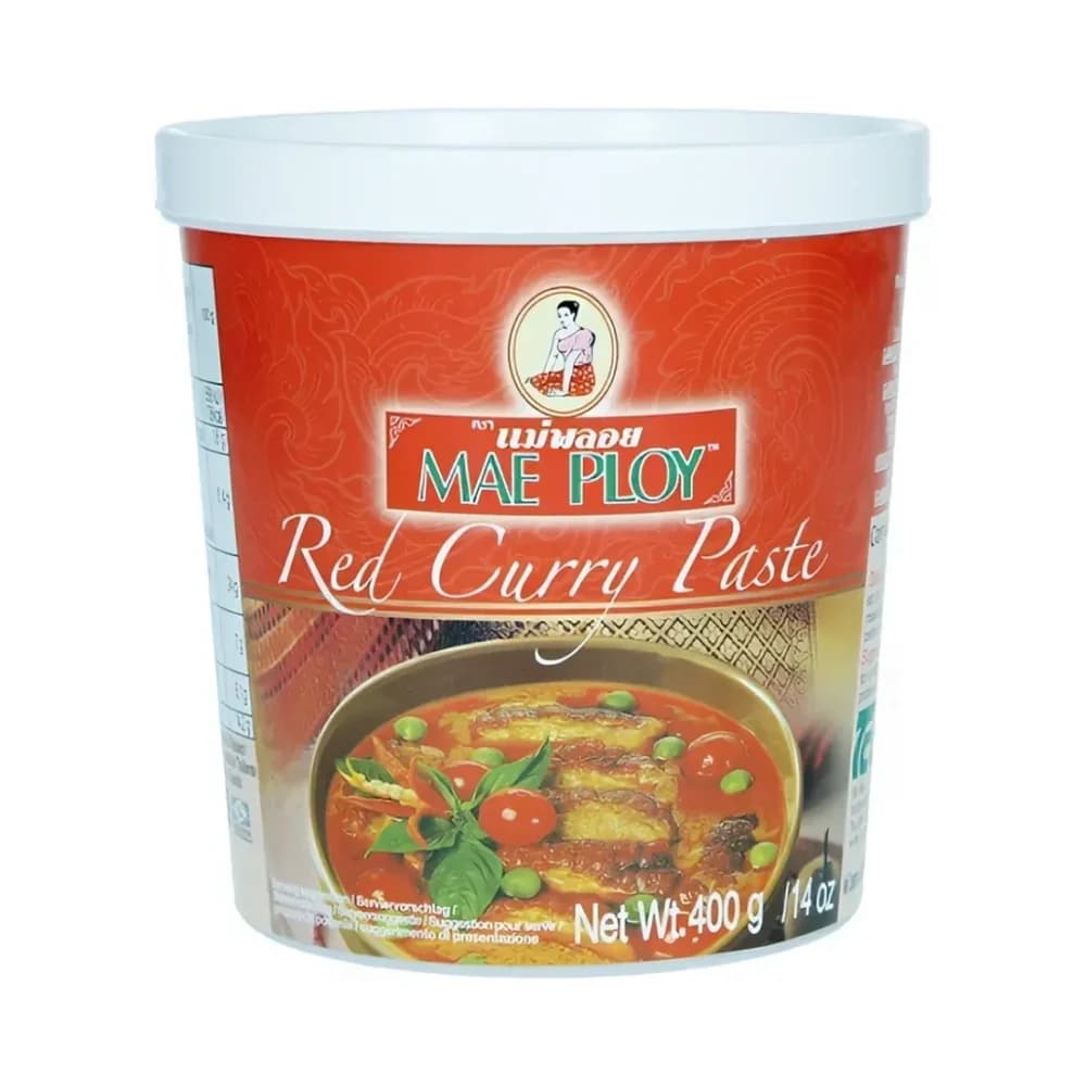 Mae Ploy červená kari pasta 400 g