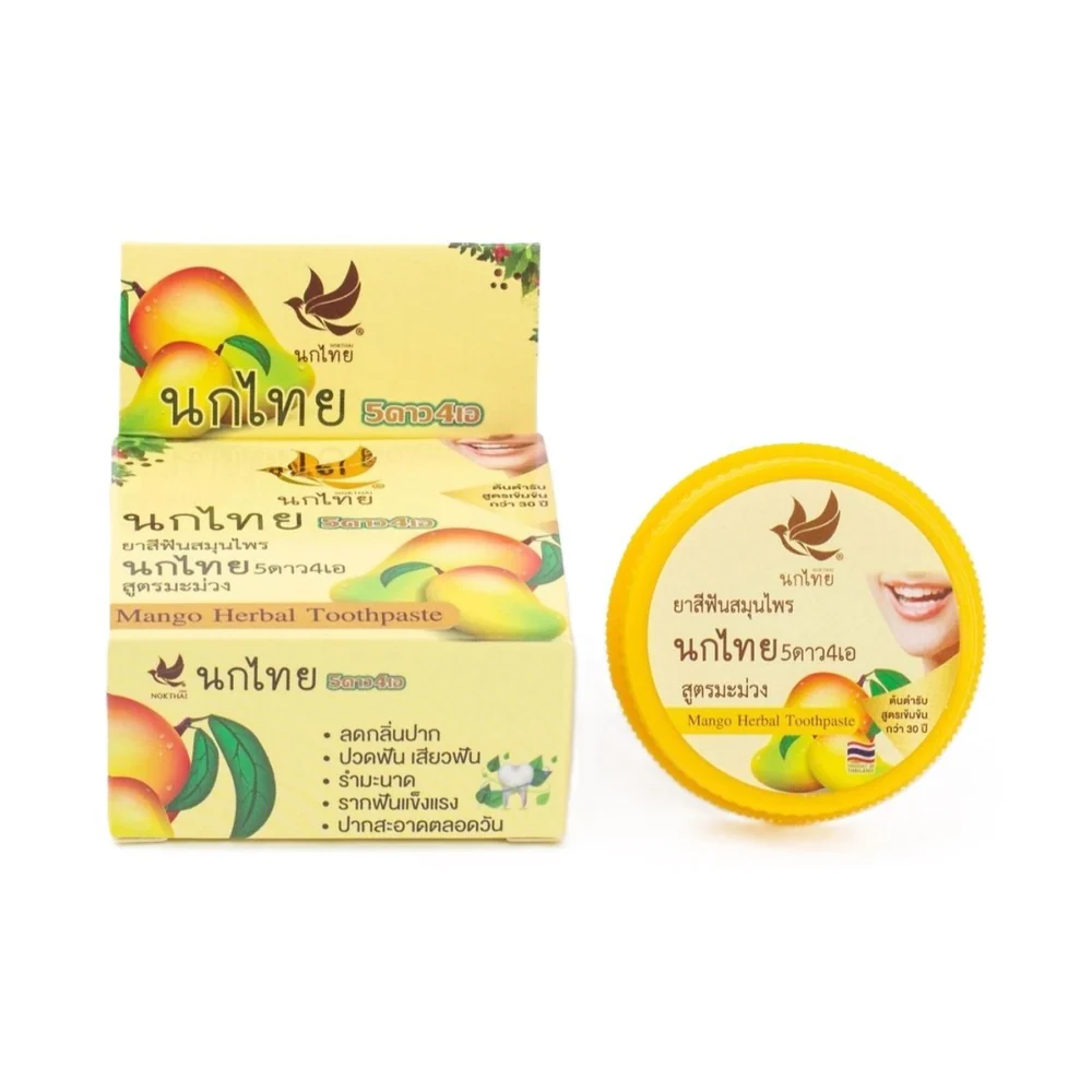 Nok Thai Mango suchá bylinná zubní pasta 25 g