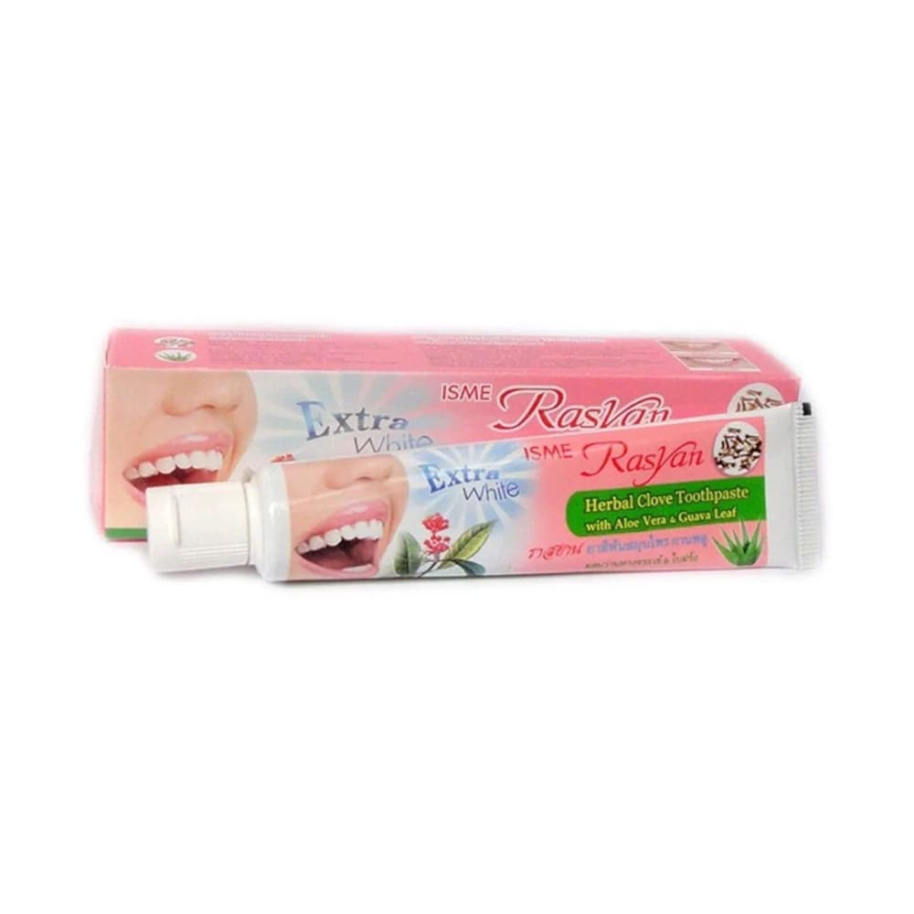 Rasyan Herbal Clove Extra White bělicí bylinná zubní pasta 30 g