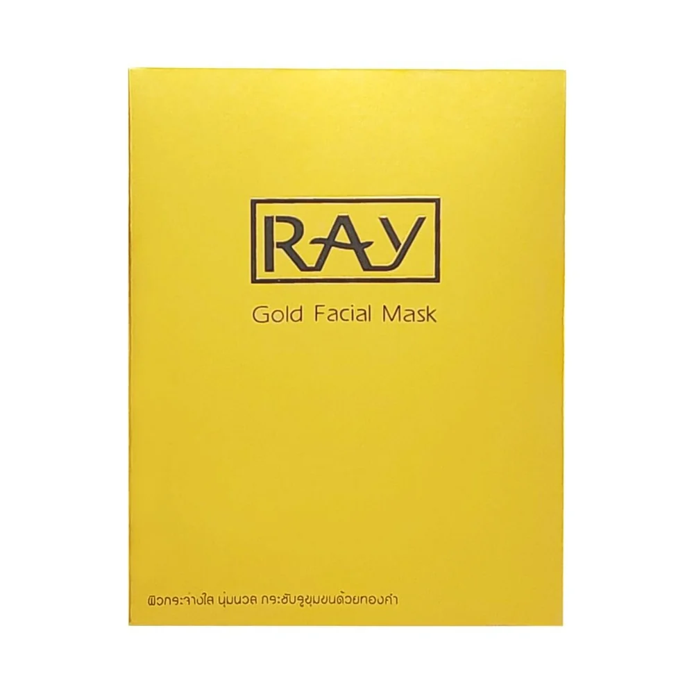 Ray Facial Silk Mask Gold 35 ml – plátýnková maska