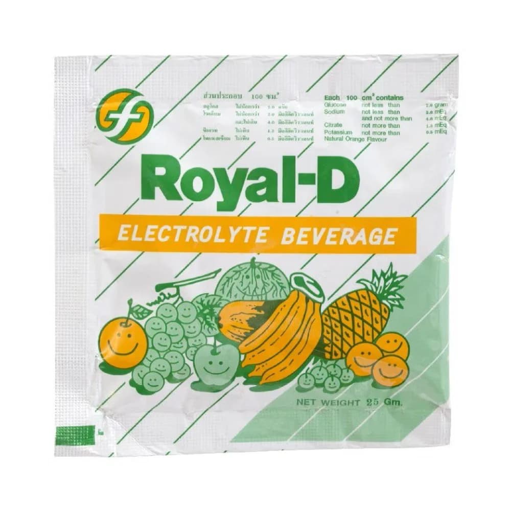 Royal-D instantní iontový nápoj s elektrolyty 25 g