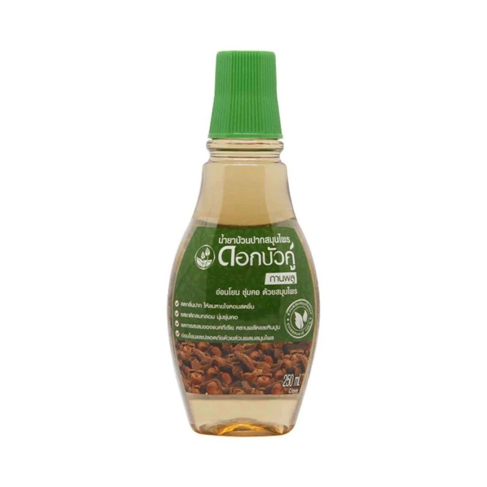 Twin Lotus Dok Bua Ku bylinná ústní voda hřebíčková 250 ml