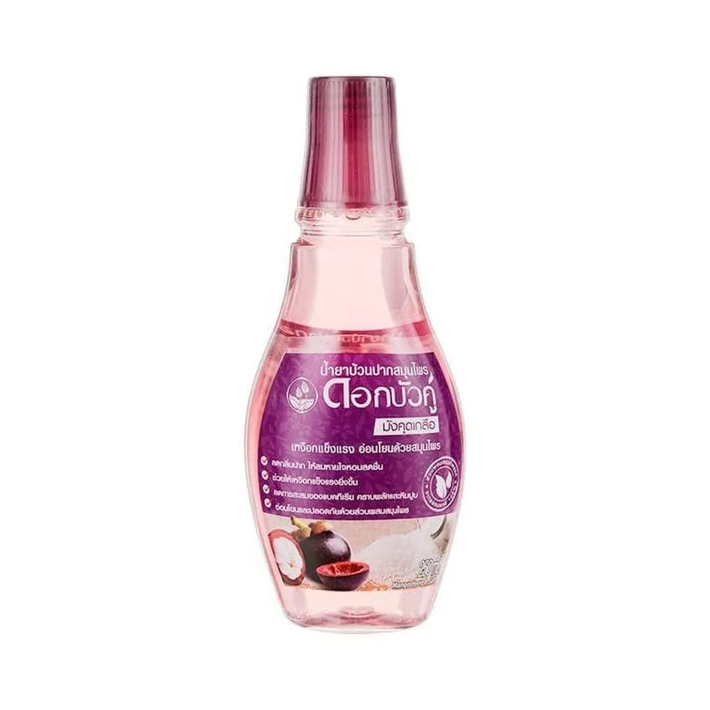 Twin Lotus Dok Bua Ku bylinná ústní voda mangostan a sůl 250 ml