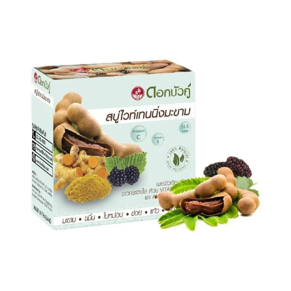 Twin Lotus Dok Bua Ku bylinné mýdlo s tamarindem a vitaminy C a E 85 g