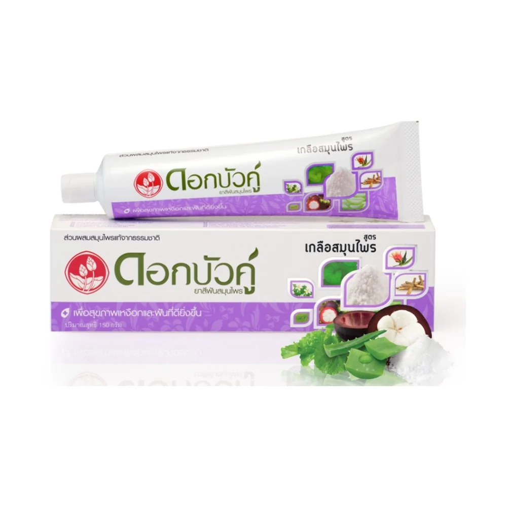 Twin Lotus Dok Bua Ku Salt bylinná slaná zubní pasta 90 g